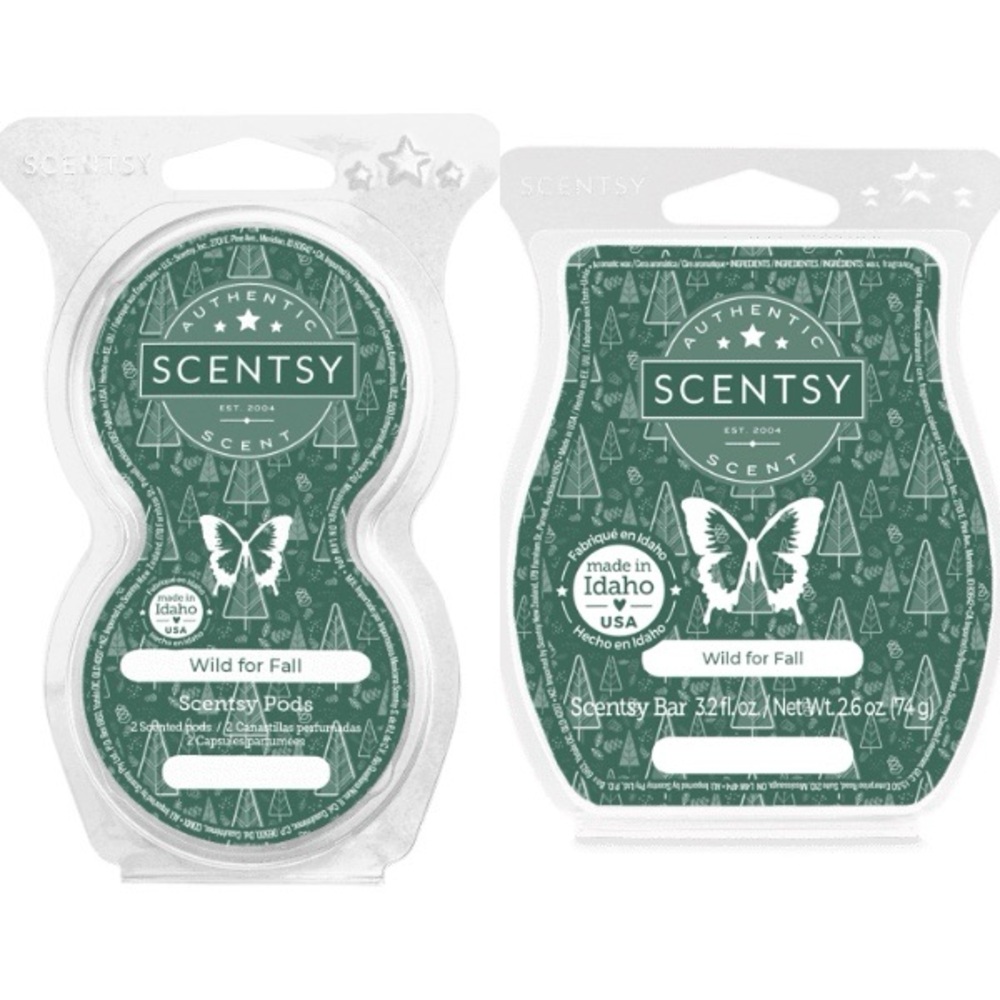 Scentsy Wild for Fall Wax Bar & Pods Bundle